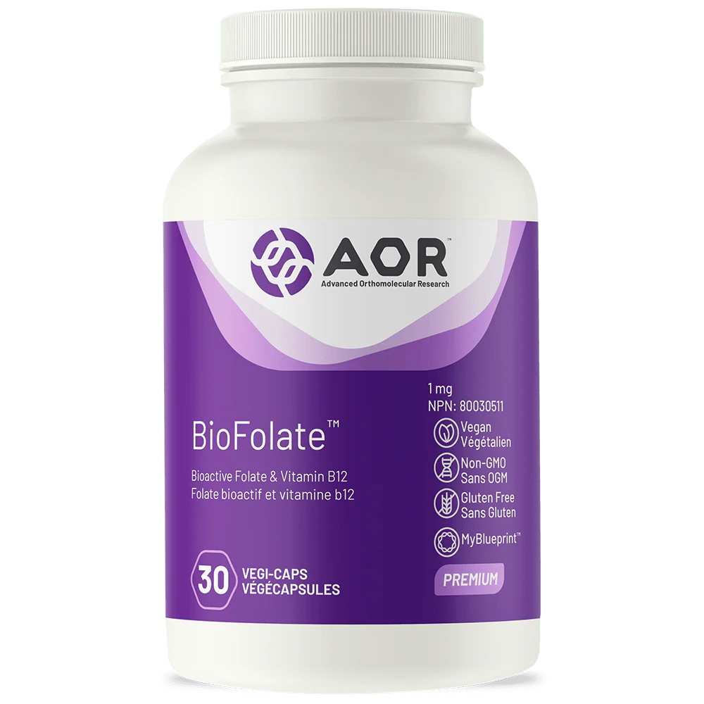 AOR BioFolate 30 Vcaps