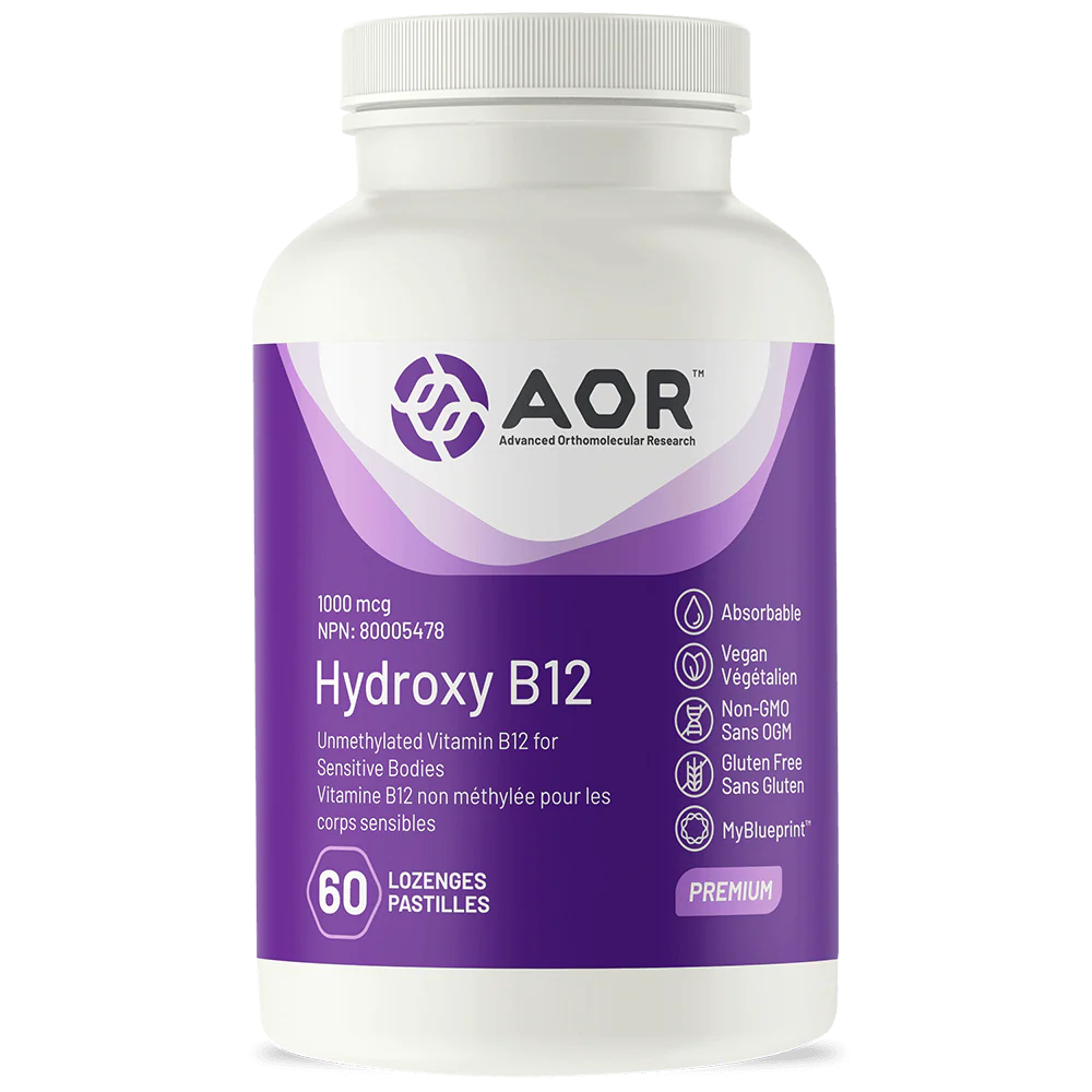 AOR Hydroxy B12 60lozs