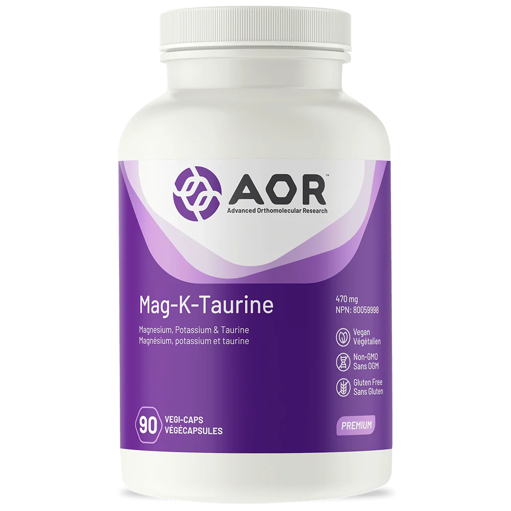 AOR Mag-K-Taurine 90 VCaps