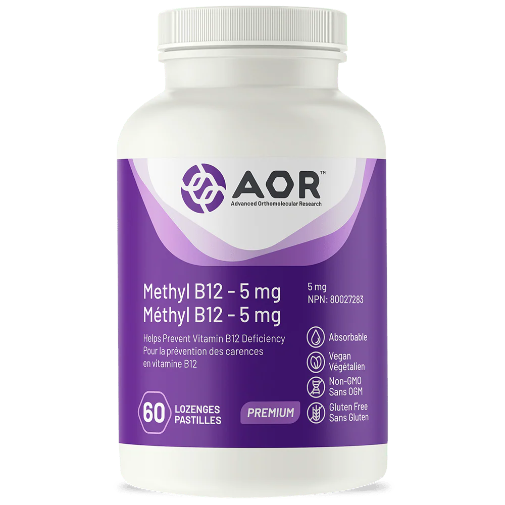 AOR Methly B12 - 5mg 60lozs
