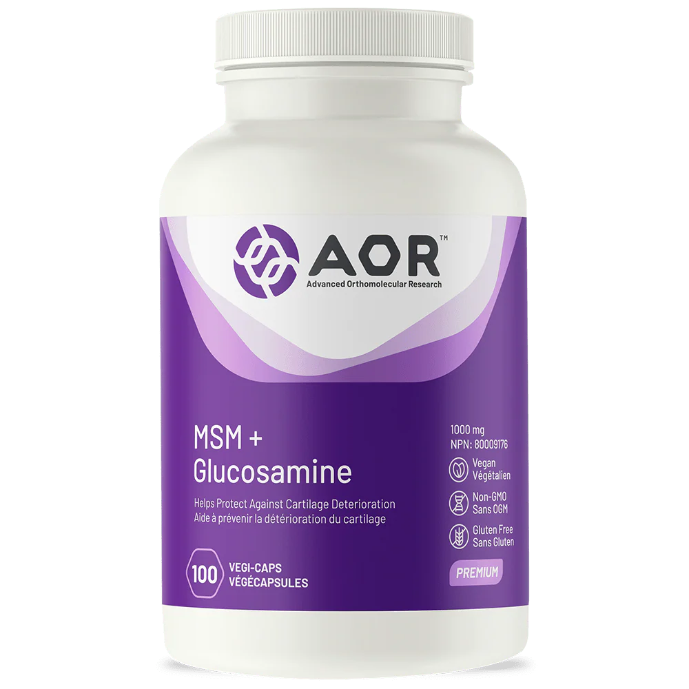 AOR Msm + Glucosamine 100 VCaps
