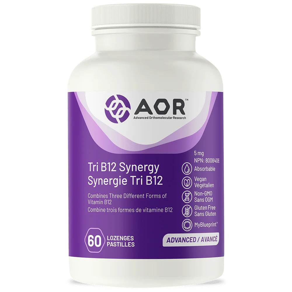 AOR Tri B12 Synergy 60 Lozs