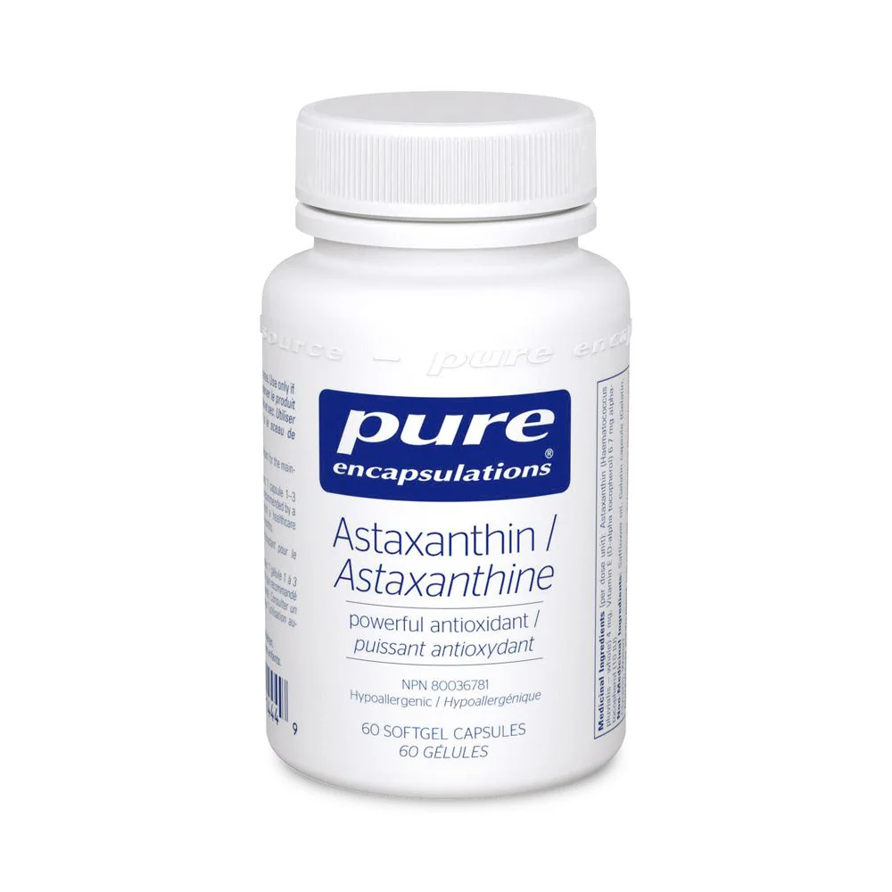 Pure Encapsulations Astaxanthin 60 Caps