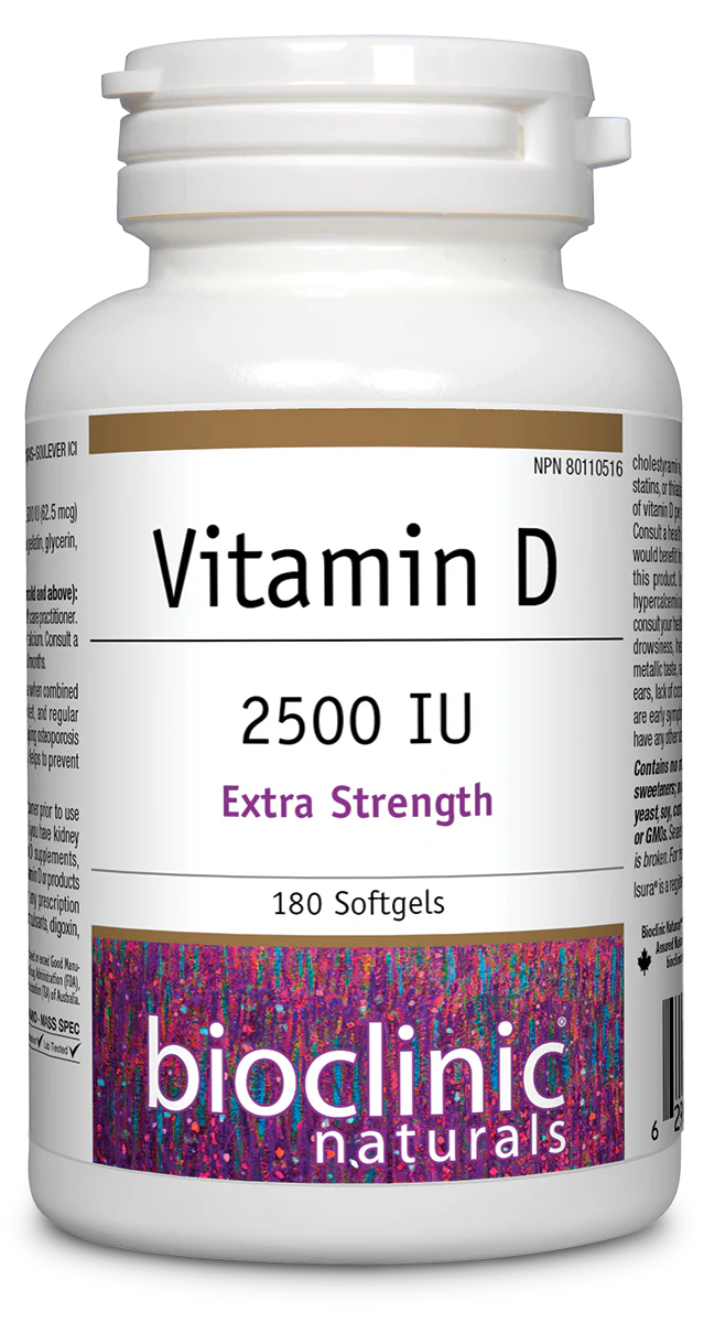 Bioclinic Vitamin D 2500IU - Image 2
