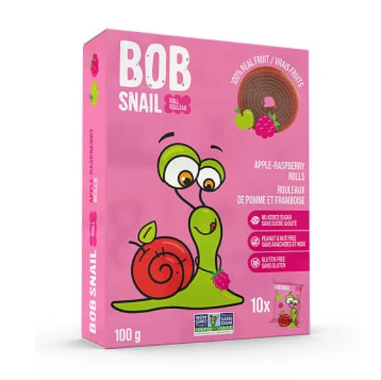 Bob Snail Fruit Snack Rolls