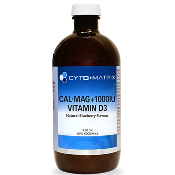 Cyto-Matrix Cal-Mag+1000IU Vitamin D3 - Liquid 450 ml