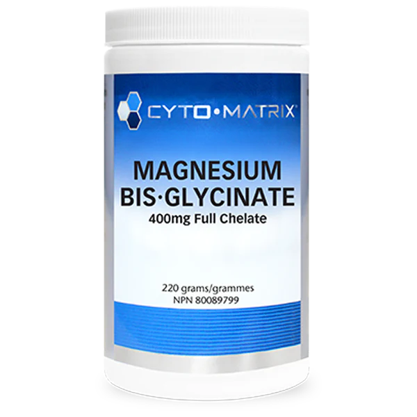 Cyto-Matrix Magnesium Bis-glycinate - 400mg Full Chelate 200 g