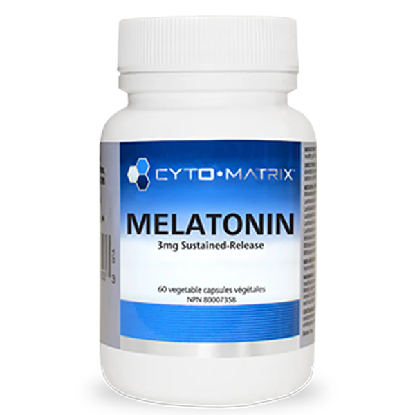 Cyto-Matrix Melatonin - 3mg Sustained-Release 60 VCaps
