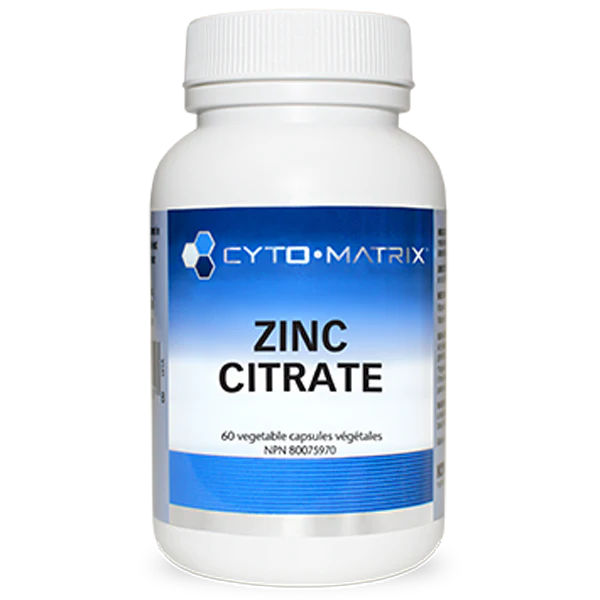 Cyto-Matrix Zinc Citrate - 50mg 60 VCaps
