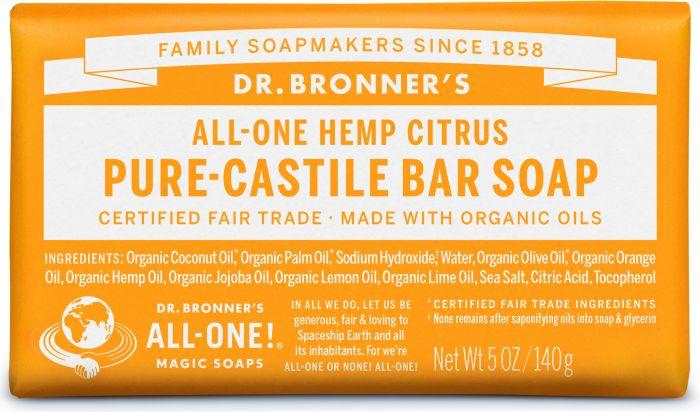 Dr. Bronner's Bar Soap 140g - Image 4