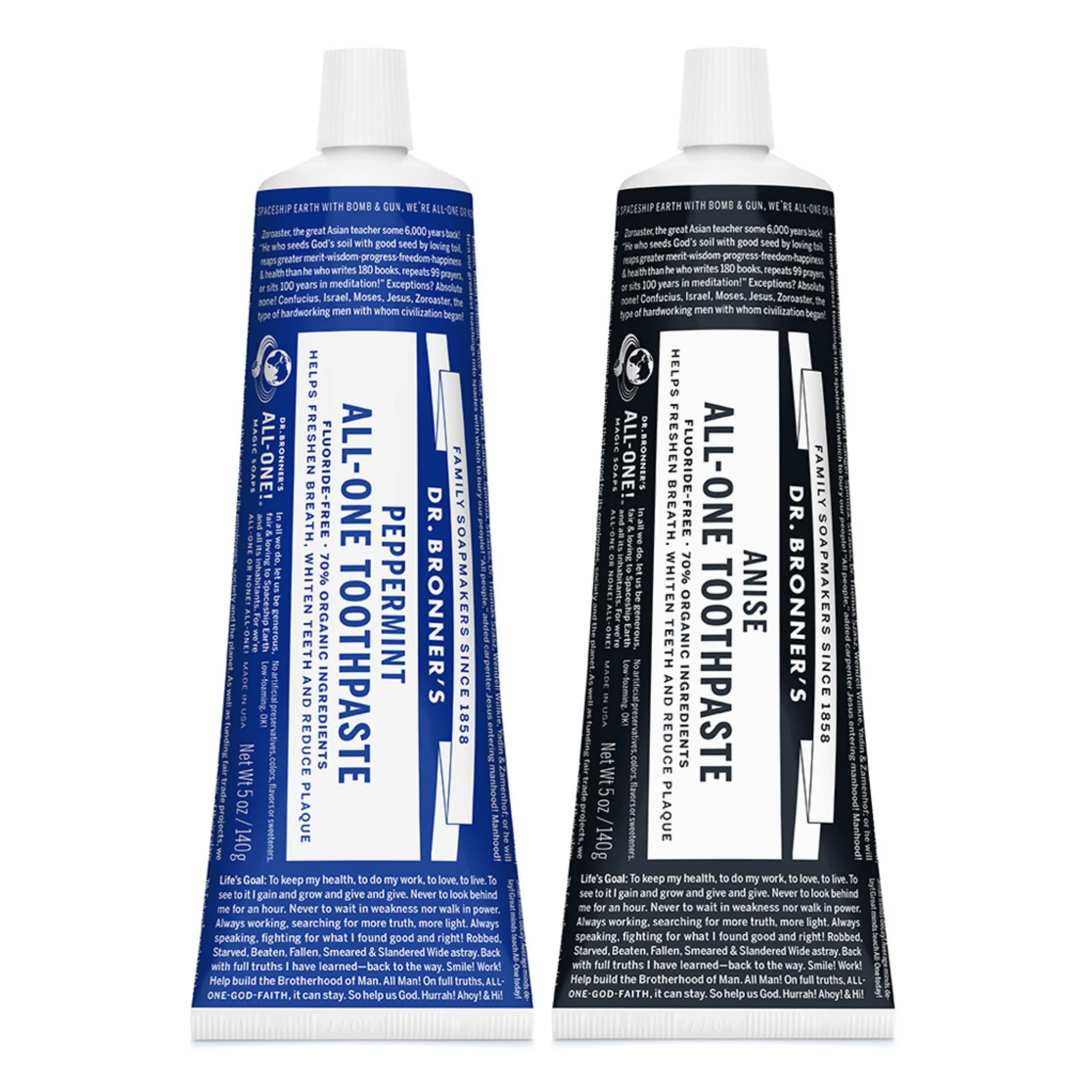 Dr. Bronner's Toothpaste 140g - Image 2
