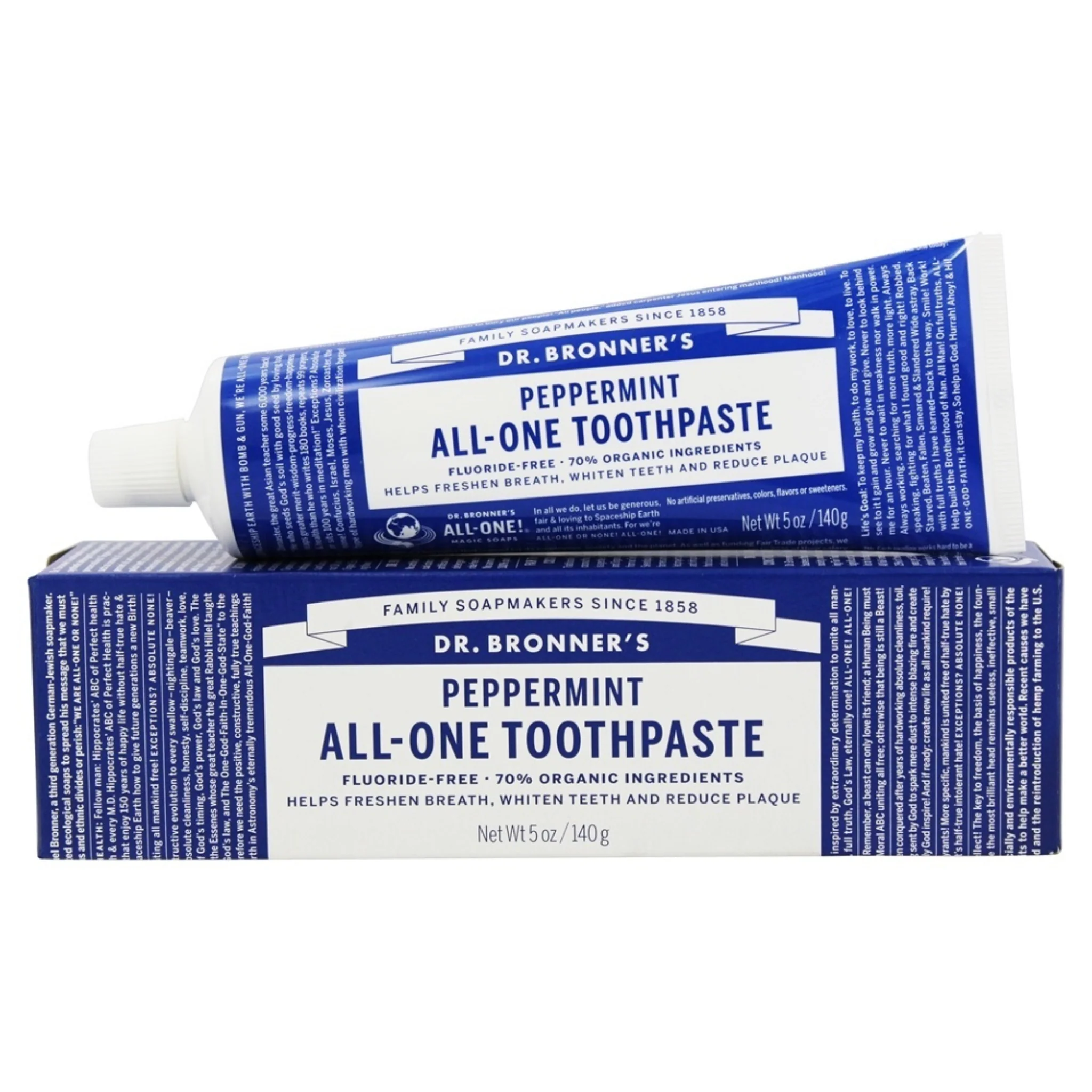 Dr. Bronner's Toothpaste 140g - Image 3
