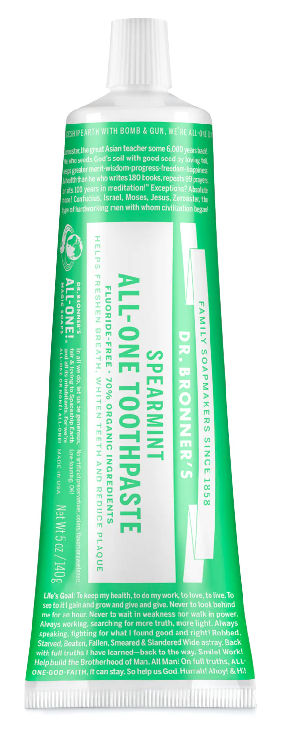 Dr. Bronner's Toothpaste 140g - Image 4