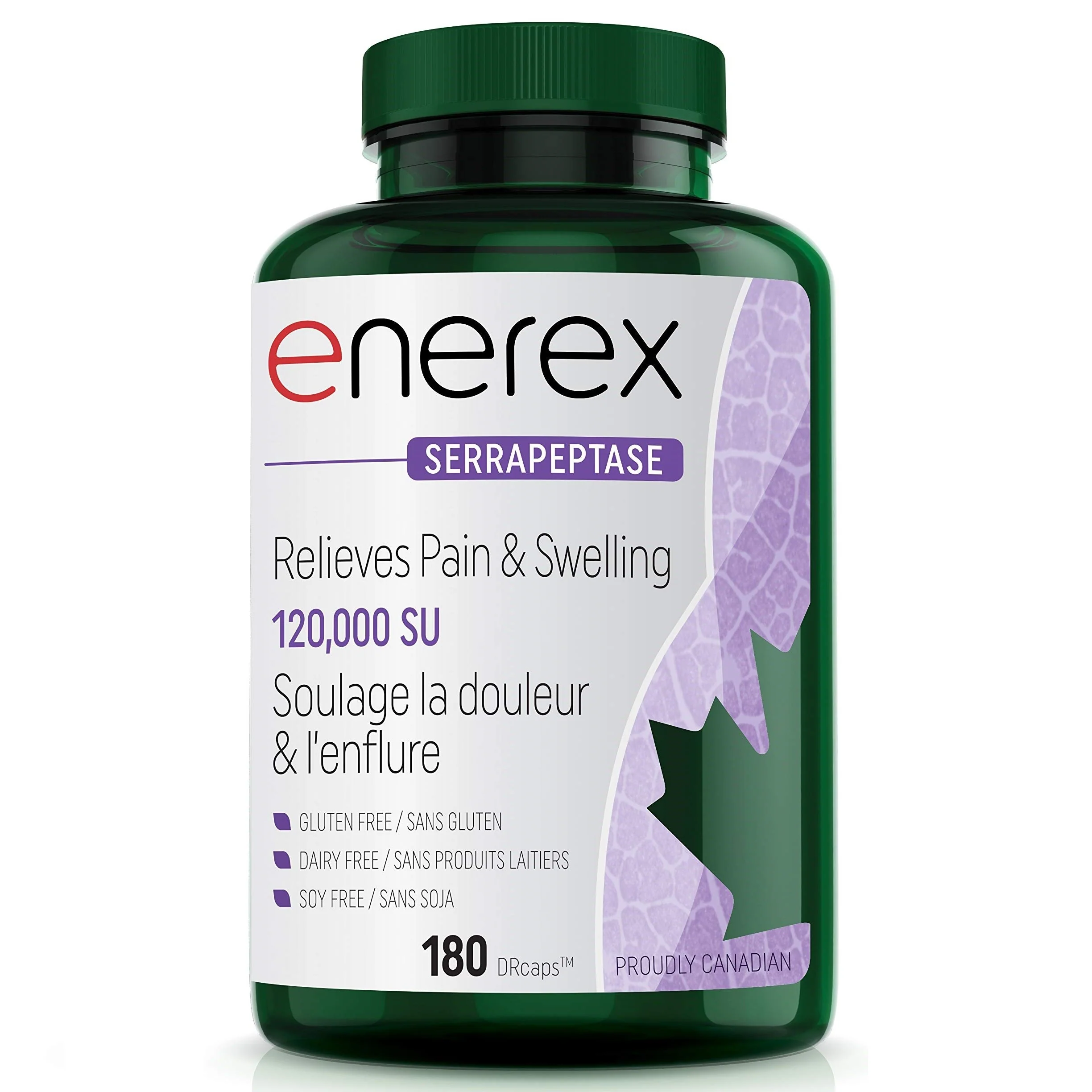 Enerex SERRAPEPTASE 120000 SU 180 DR Caps