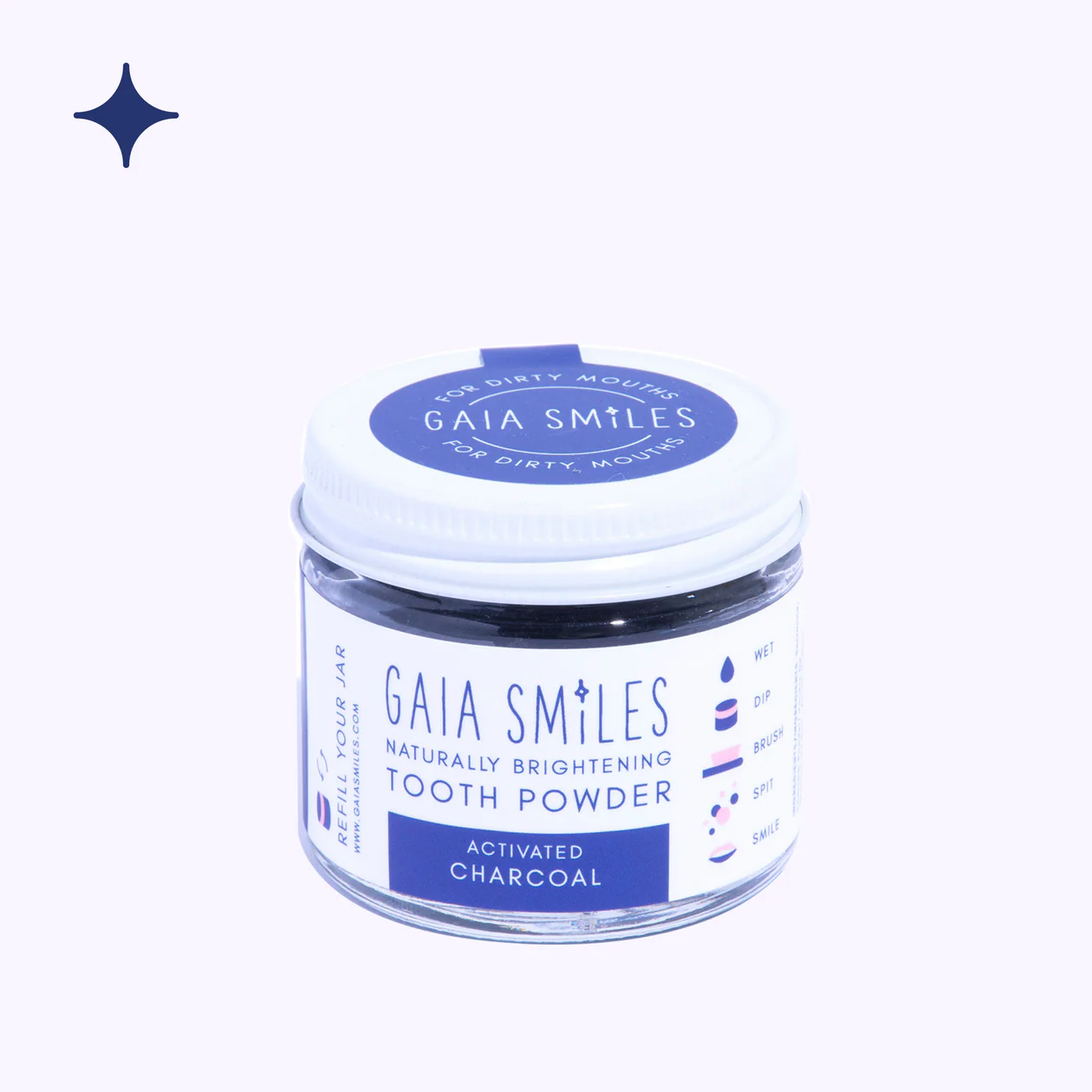 Gaia Smiles Toothpowder Jar - Image 3