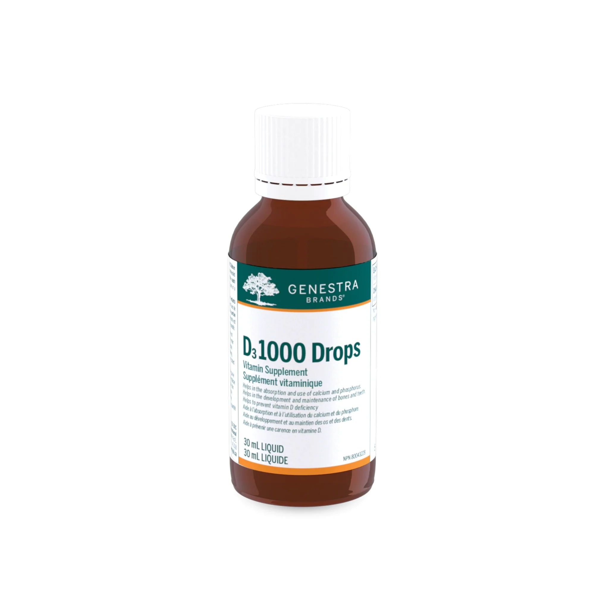 Genestra D3 1000 Drops 30 ml