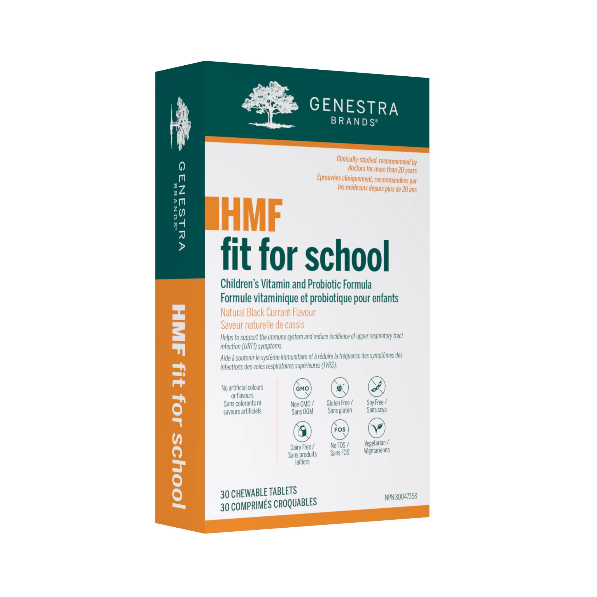 Genestra HMF Fit For School 30 chew