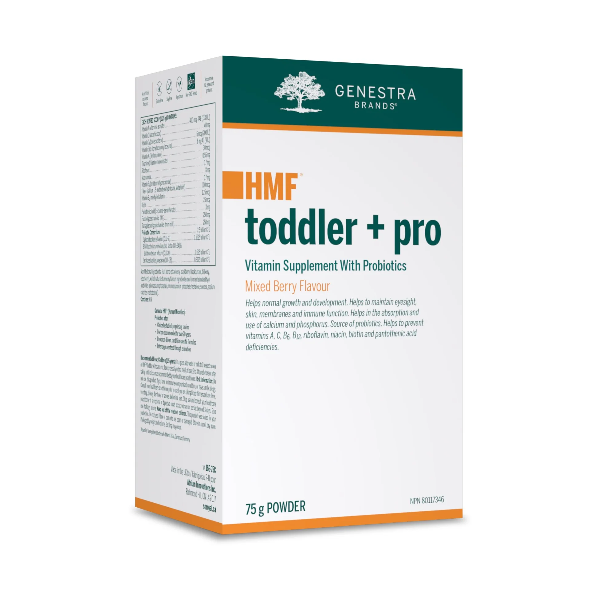 Genestra HMF Toddler + Pro 75 g