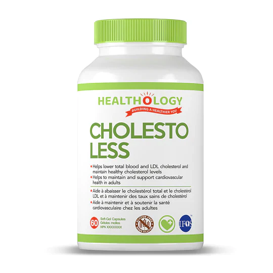 Healthology Cholesto-Less 60sgs