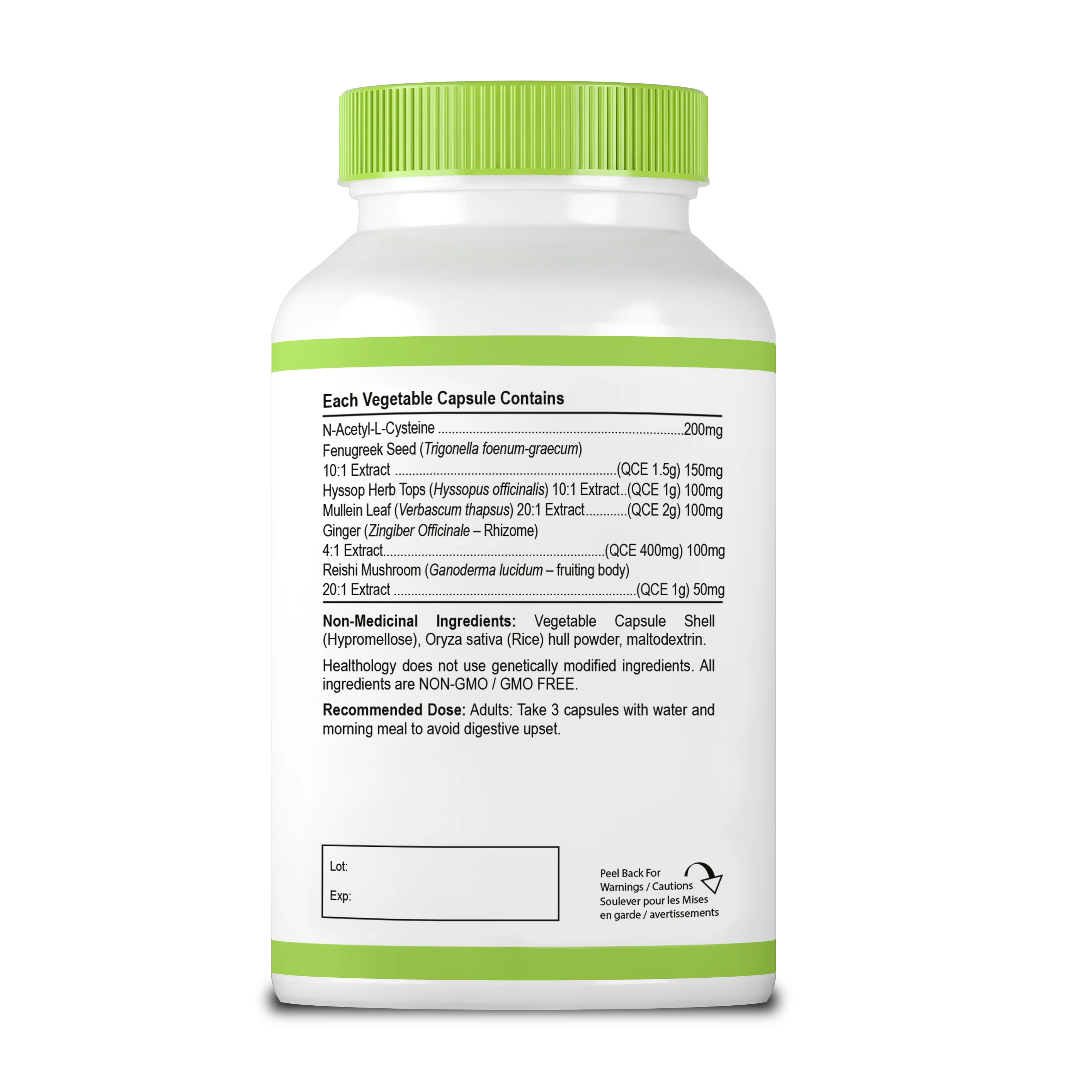 Healthology Lung-FX Formula 90 VCaps - Image 2