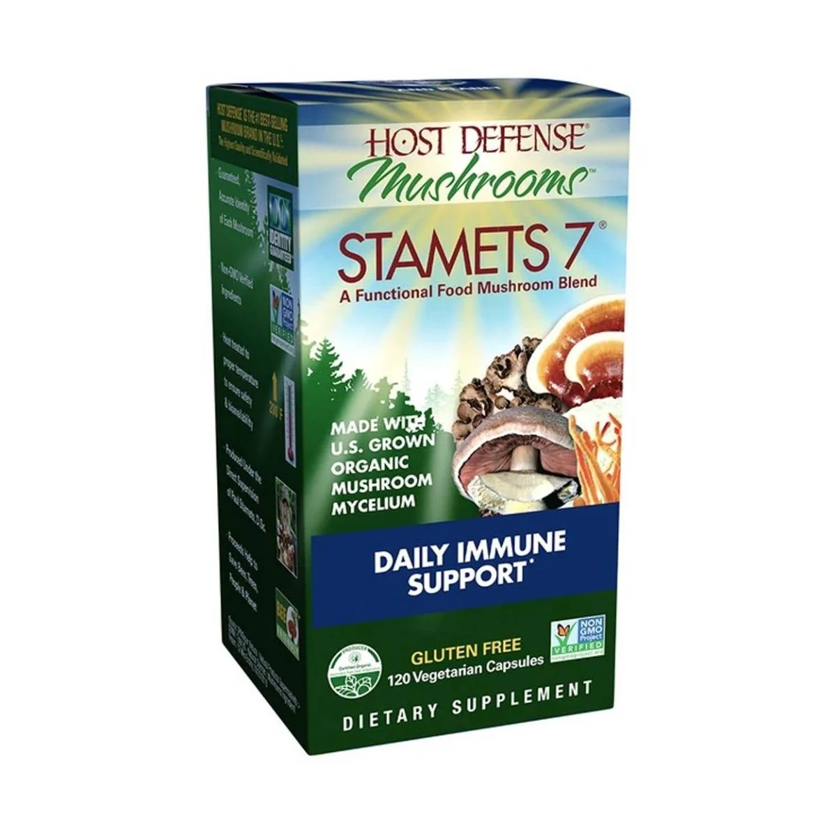 Host Defense Stamets 7 120vcaps