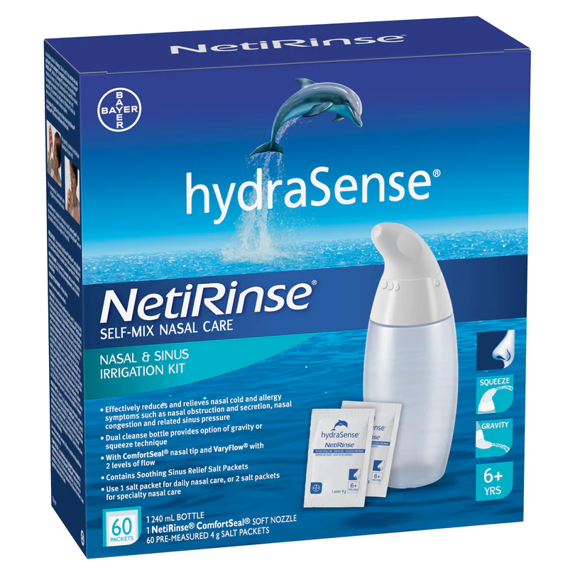HydraSense Self-Mix Nasal Care NetiRinse 1 unit