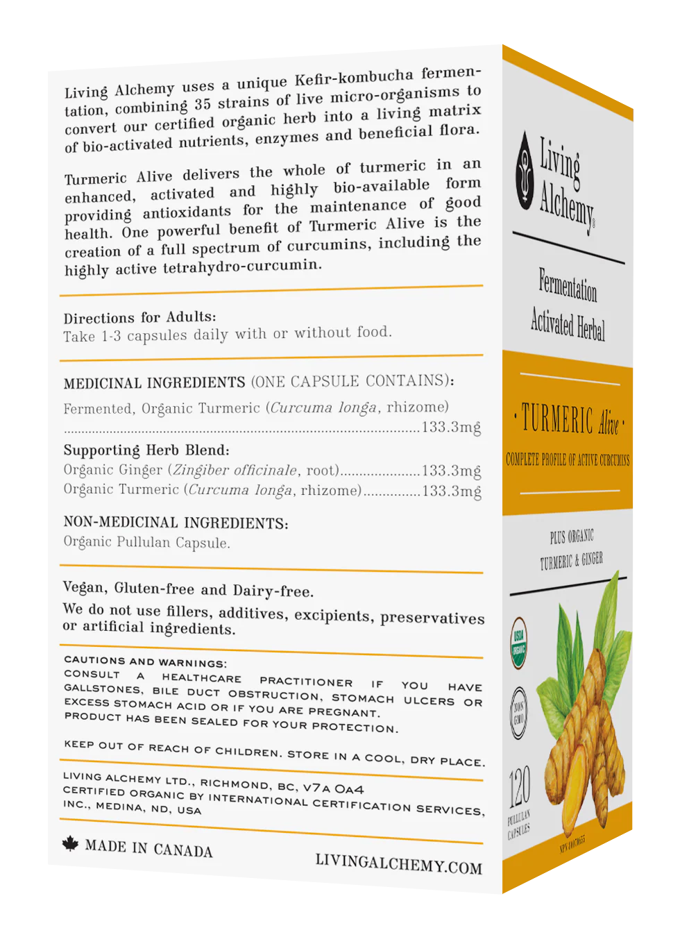 Living Alchemy TURMERIC Alive - Image 4