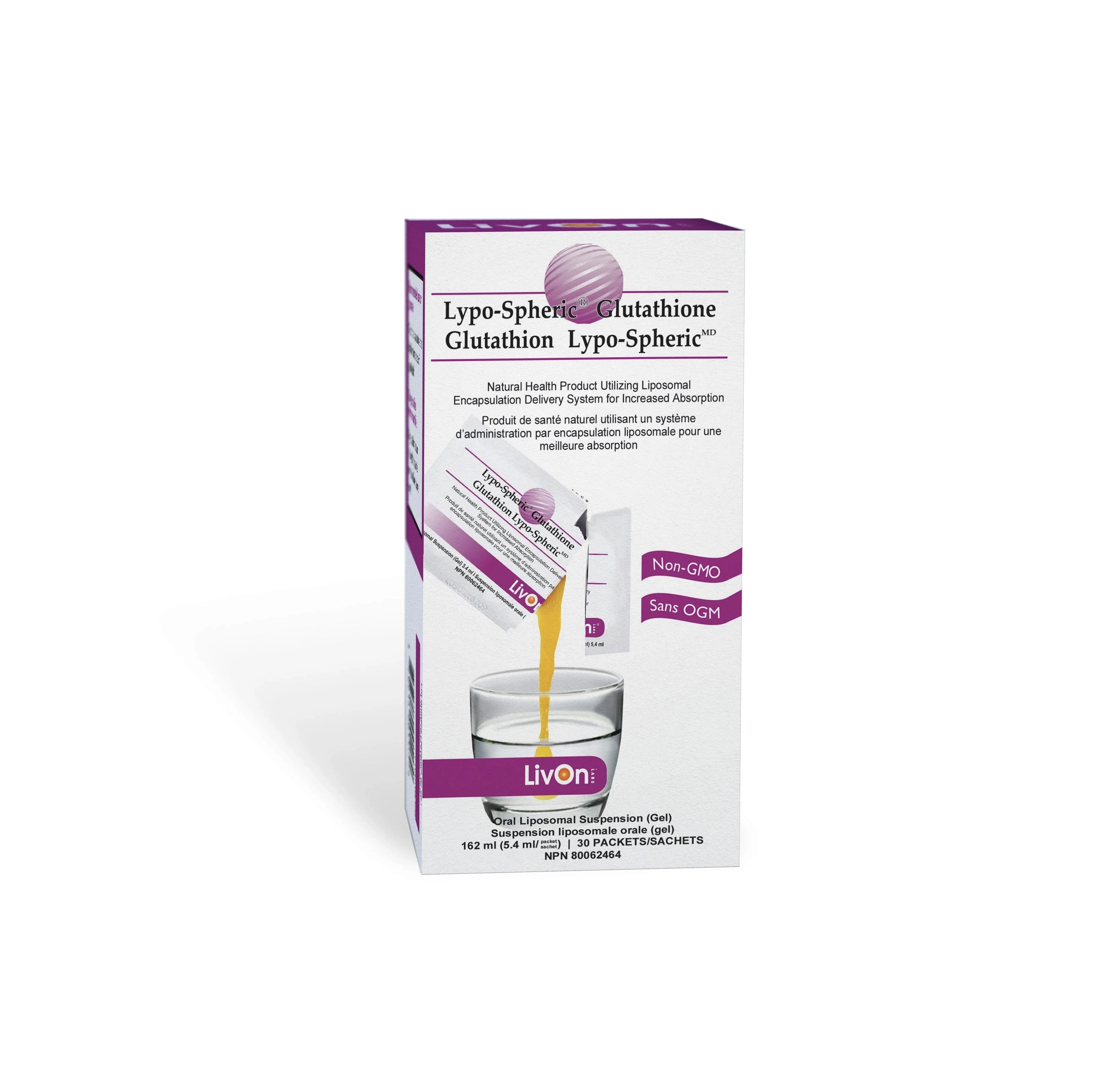 Livon Lypo-Spheric Glutathione 30 Pack - Image 3