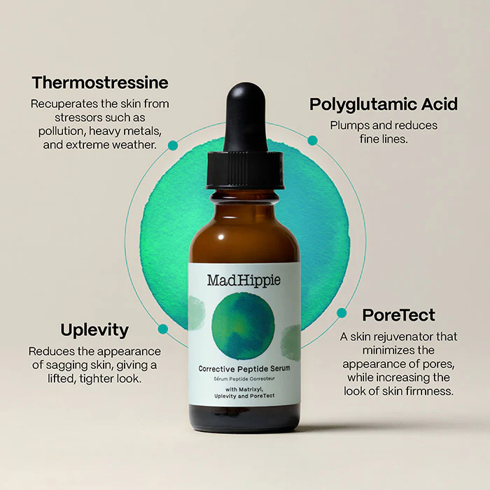 Mad Hippie Corrective Peptide Serum 30ml - Image 3