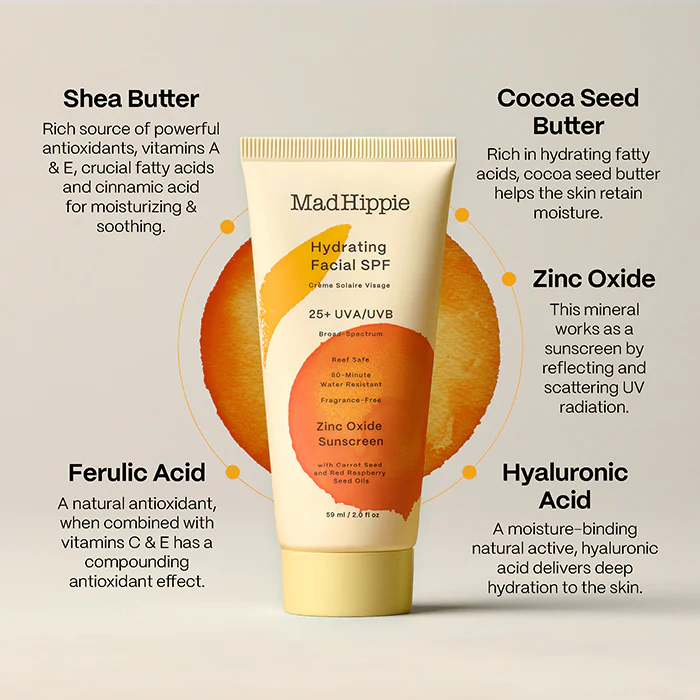 Mad Hippie Hydrating Facial SPF - Image 3