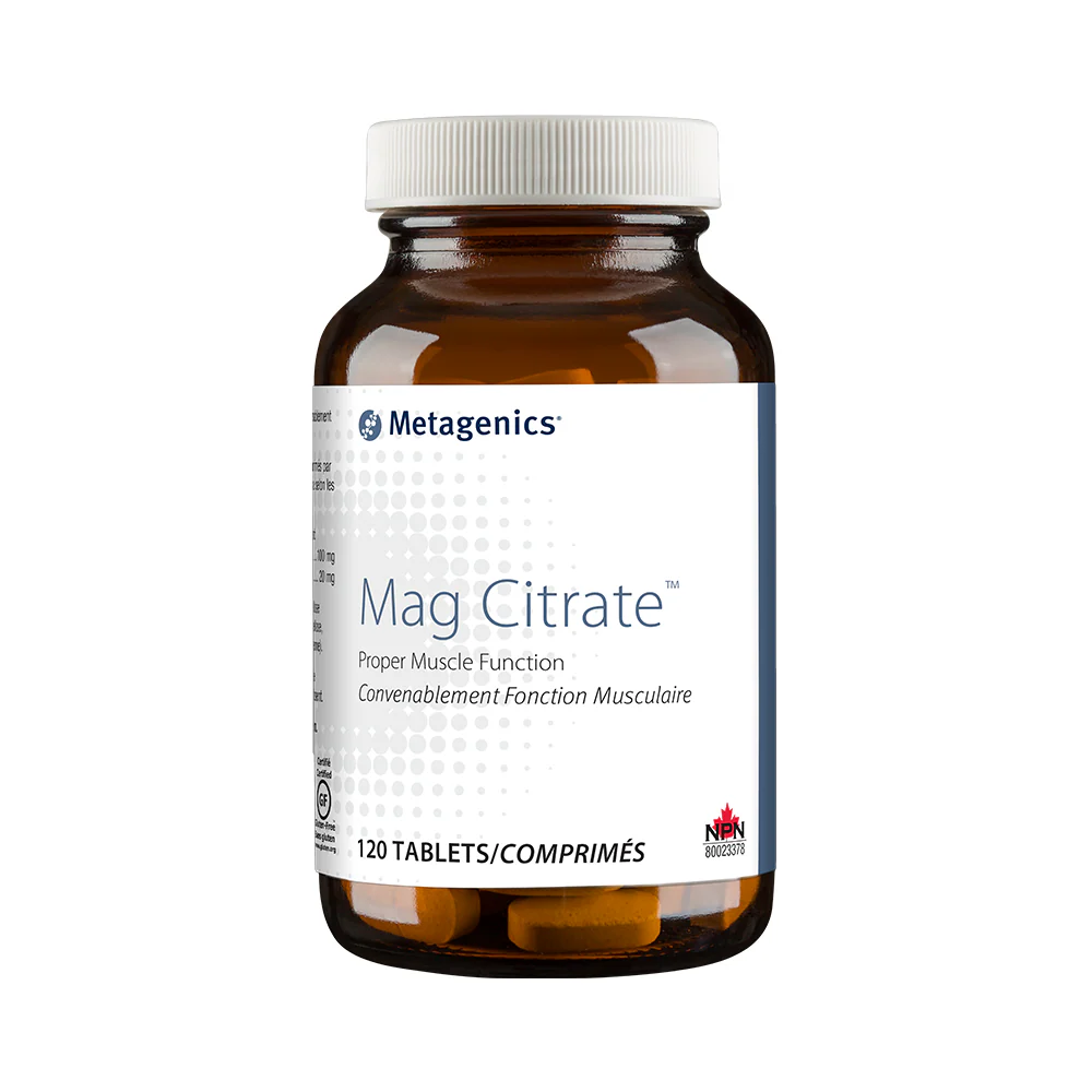 Metagenics Mag Citrate 120 Tabs