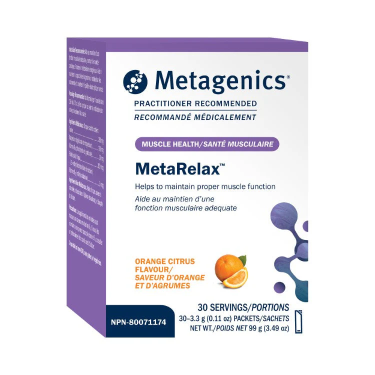 Metagenics Metarelax Orange Citrus 30pkts - Image 2