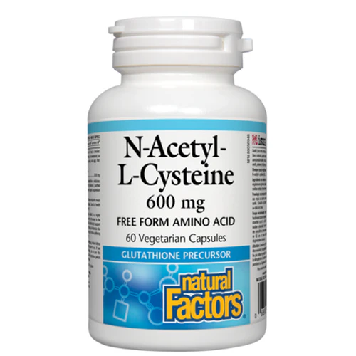 Natural Factors Acetyl-L-Carnitine 500mg 60 Vcaps