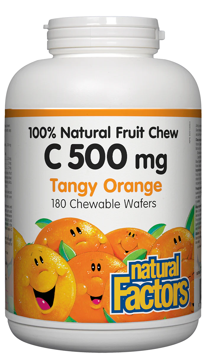 Natural Factors C 500mg Tangy Orange - Image 2