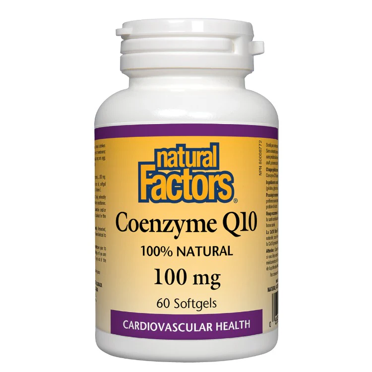 Natural Factors Coenzyme Q10 100mg
