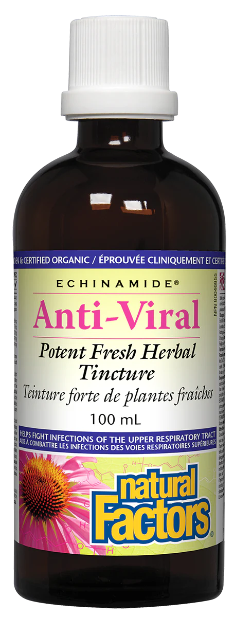 Natural Factors Echinamide Anti-Viral Herbal Liquid - Image 2