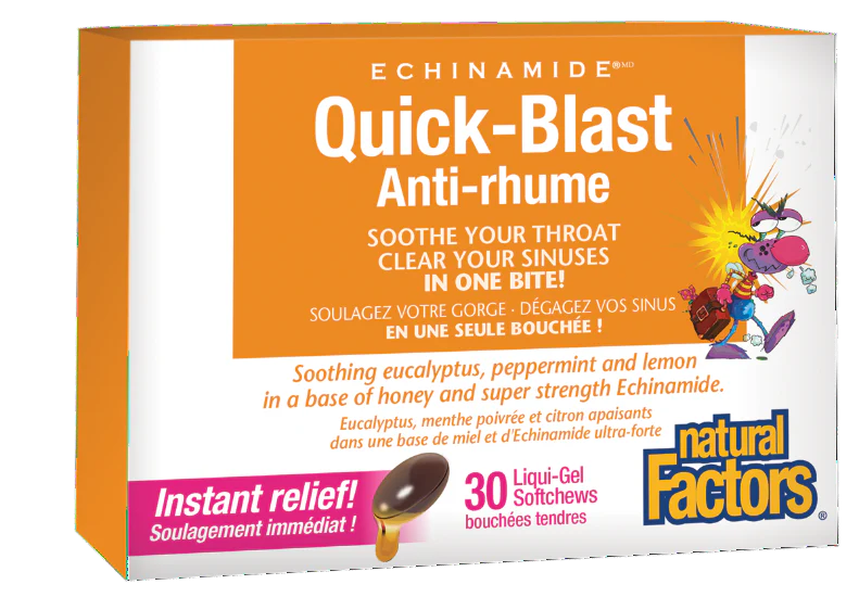 Natural Factors Echinamide Quick-blast