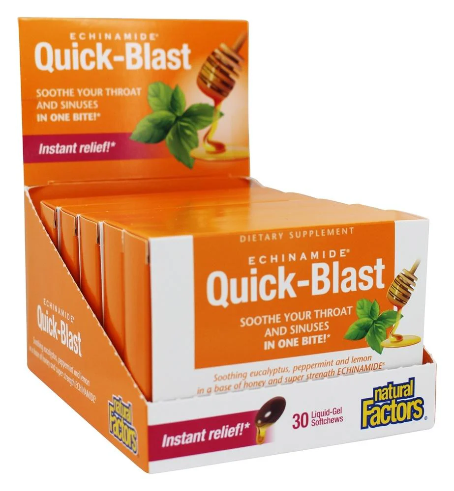 Natural Factors Echinamide Quick-blast - Image 2
