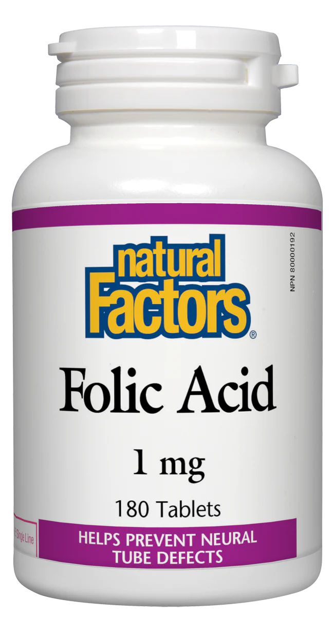 Natural Factors Folic Acid - Image 2