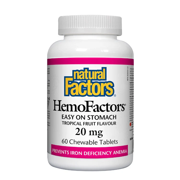 Natural Factors Hemofactors 60chew