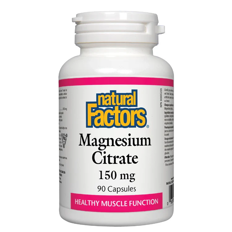 Natural Factors Magnesium Citrate
