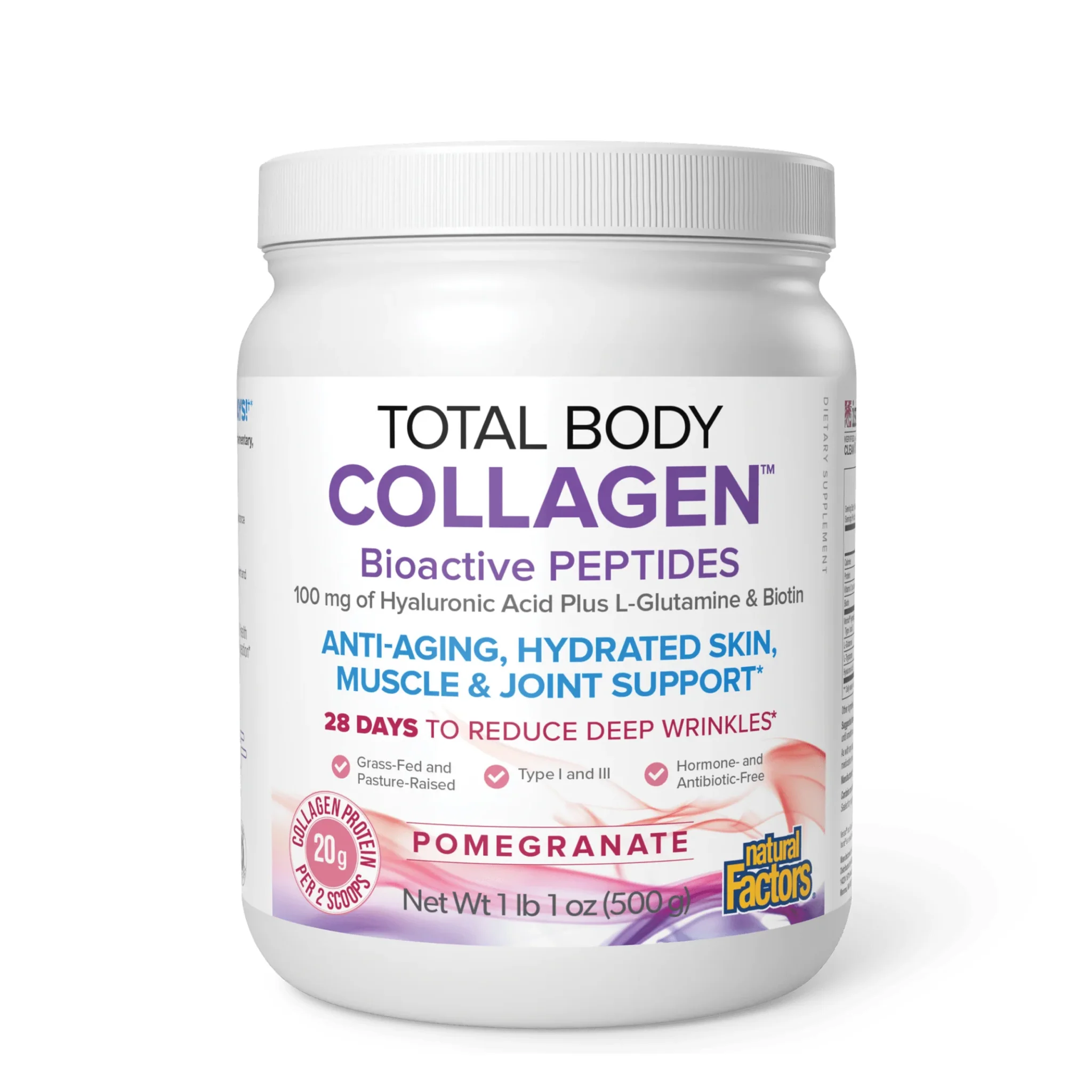 Natural Factors Total Body Collagen - Image 3