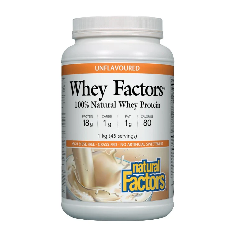 Natural Factors Whey Protein Powder 1 Kg