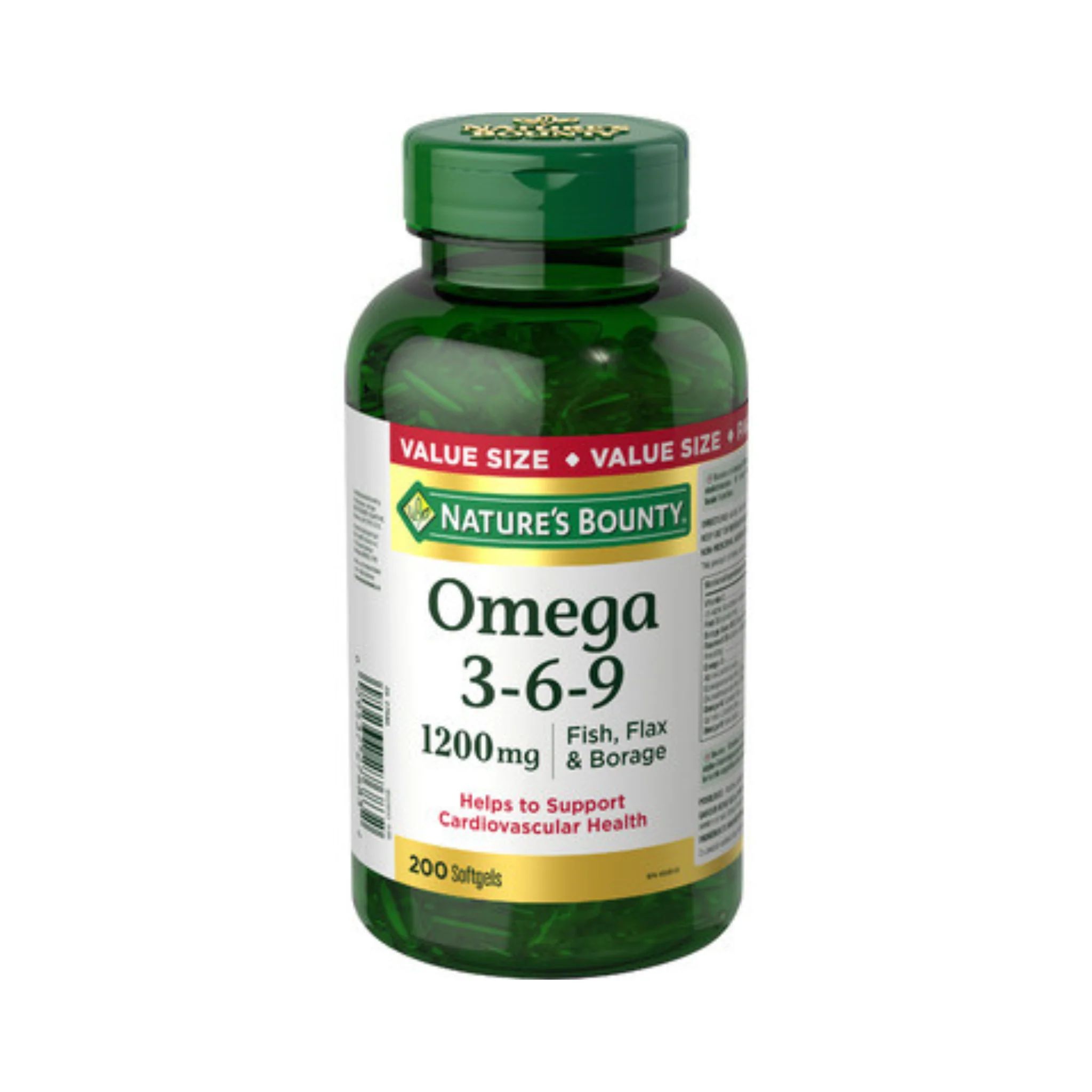 Natures Bounty Omega 3-6-9 1200Mg 200 softgels