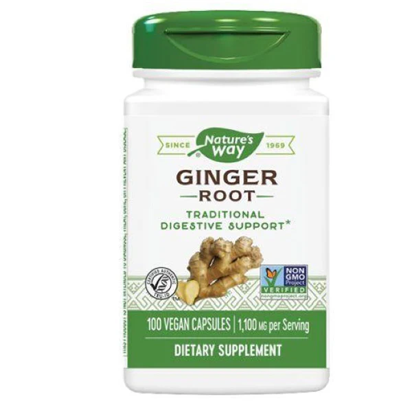 Nature's Way Ginger Root 100 VCaps