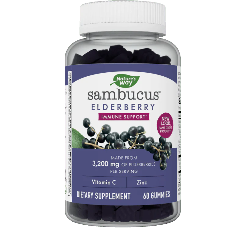 Nature's Way Sambucus Immune Elderberry 60 Chew