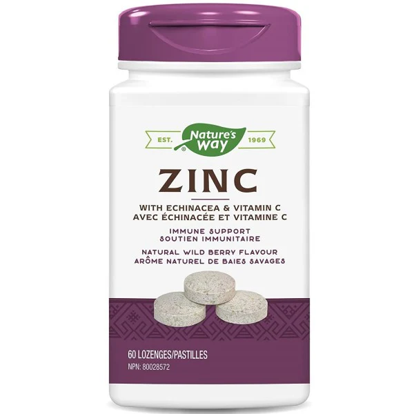 Nature's Way Zinc Berry 60 Lozs