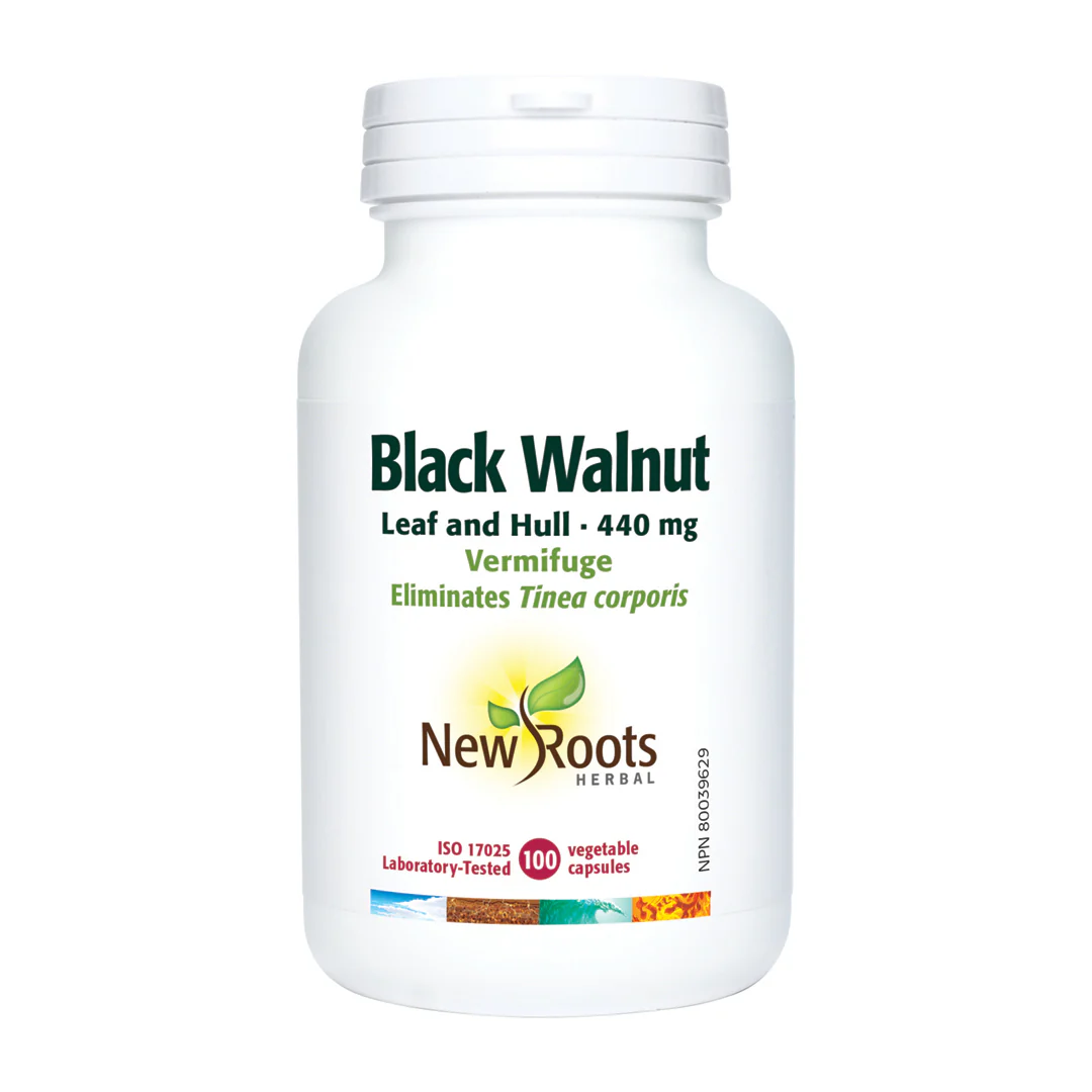 New Roots Black Walnut Leaf and Hull