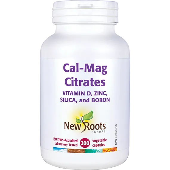 New Roots Cal-Mag Citrates Vitamin D, Zinc, Silica, and Boron - Image 2