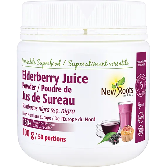 New Roots Elderberry Juice Powder